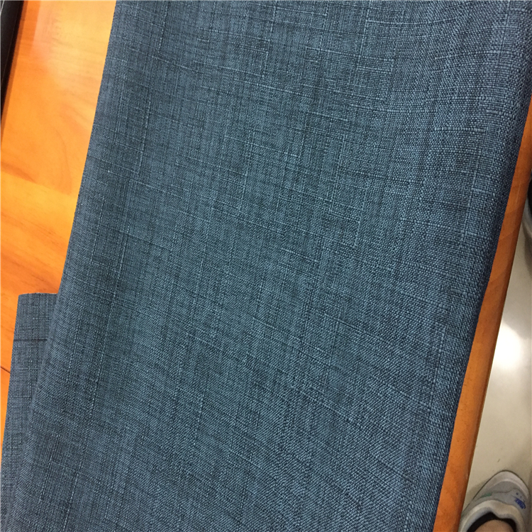 19181-014 Weft Suede Polyester Jacquard Linen Like Fabric for Home Textile Pillow Case