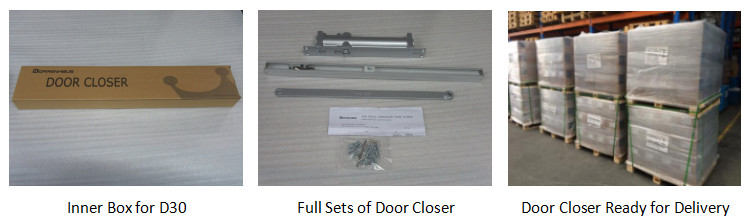 Internal Overhead Concealed Door Closer , 3 Hours Fire Rating Hold Open Door Closer