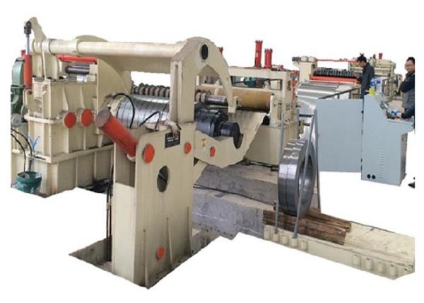 Hydraulic Aluminum Steel Coil Slitting Machine / Rolled Steel Sheet Slitting