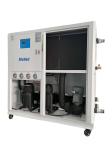 Quiet Operation Water Cooled Industrial Chiller 15HP 58.66KW/Hr