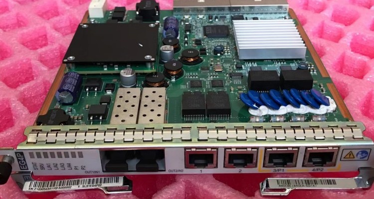 SL91EG4P 4-port RJ45 or SFP 2-way RJ45 Gigabit Ethernet Interface Board with Power Supply