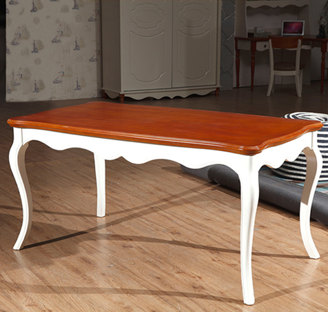 American Countryside Style Wood Cabinet Tea Coffee Table
