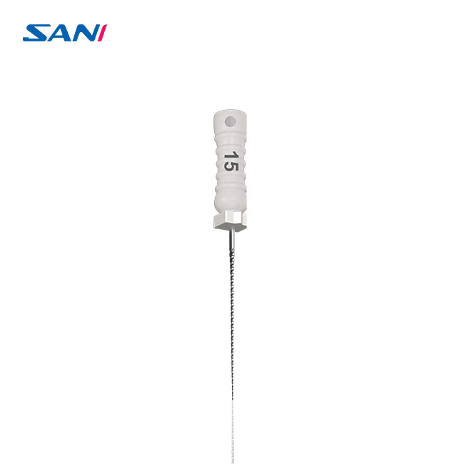 Super C Manual Dental Files Medical Stainless Steel Dental Instrument For Root Canals