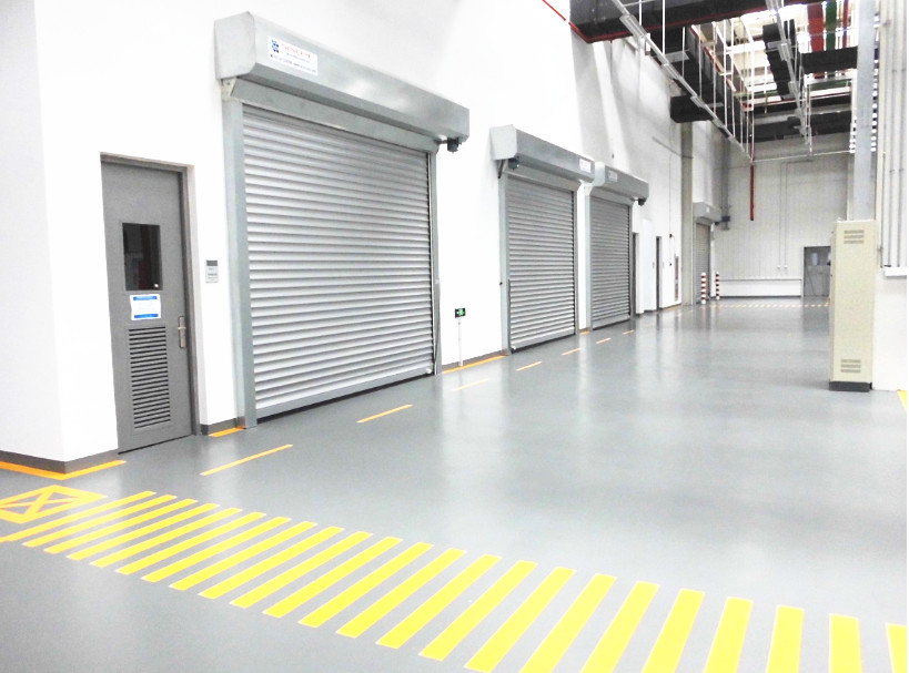 AC 380V Intelligence Industrial Aluminum Security Door , Outside Security Door