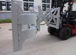 China Telescopic Tyre Clamp Forklift Truck Attachments 360 Degree Rotation wholesale