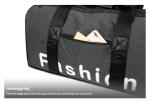 PU Leather Sports Messenger Short Distance Travel Bag 52*25*31cm