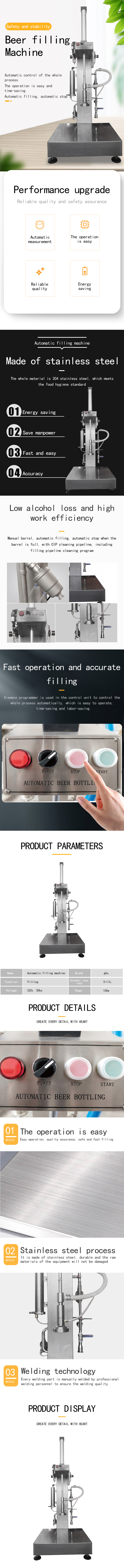 Semi-Automatic Electric Keg Filling Machine for Juice and Food Distribution Network