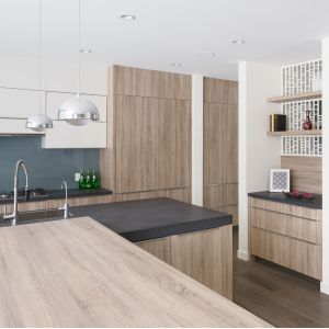 Modern Lacquer MDF Modular Kitchen Cabinet For Home Furniture