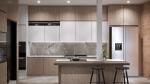 Environmental Friendly Melamine Impregnated Film Paper Integrated Kitchen