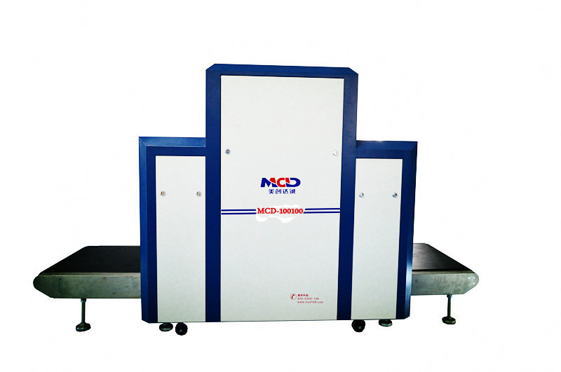 High Penetration Dual View X Ray Baggage Scanner For Large Package Bag Scanning100100