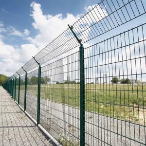 China Framework Welded Mesh Fencing 1800x3000MM Railway Security Fencing wholesale