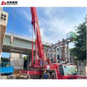 Large Span Prefabricated Truss Bridge Construction Portable Steel Bridges