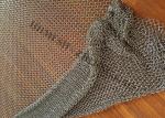 Window Treatment Stainless Steel Ring Mesh Curtains , Metal Chainmail Mesh