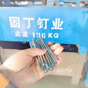 China Galvanised Steel Concrete Nails Diamond Point Flat Head Concrete Nails wholesale