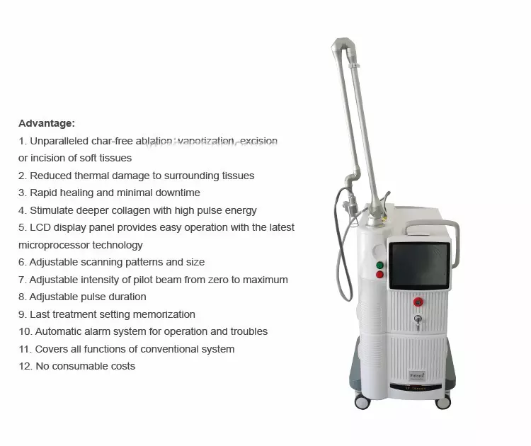2023 New Technology Laser Equipment Co2 Fractional Fractional Co2 Laser Machine Co2 Fractional Laser FractionalFor Beauty Clinic