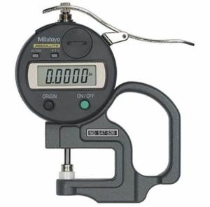 China Mitutoyo 547-526S 0-47&quot; / 0-12MM Digimatic Digital Thickness Gauge 0.0001&quot; Resolution wholesale