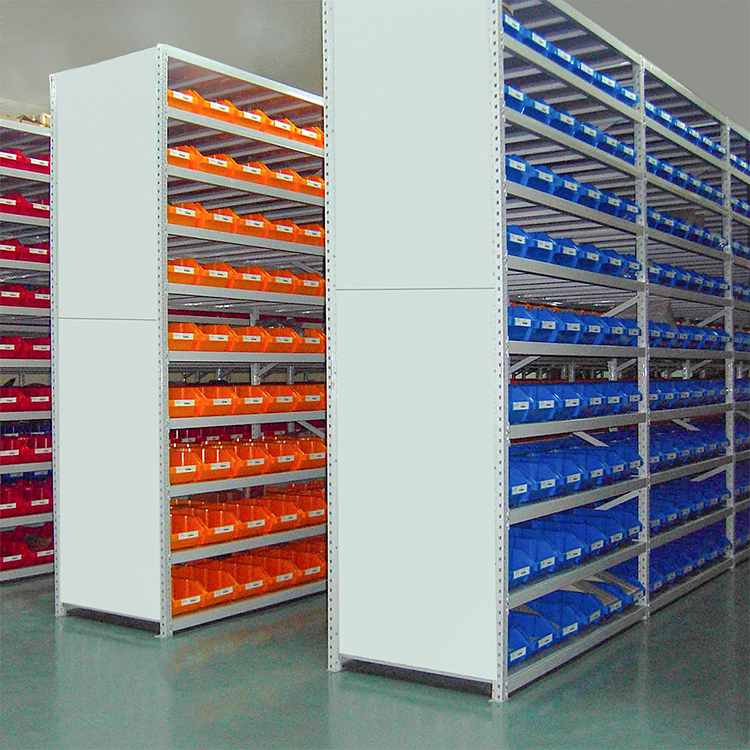 800-3000mm Height Industrial Steel Shelf for Fabric Rolls Storage and Organization