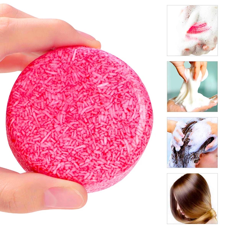 Sample Private Label Vegan Organic Handmade Hair Care Cleaning Solid Shampoo Soap Bar