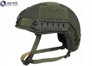 China Aramid Tactical Bump Helmet , Military Kevlar Helmet Moisture Proof wholesale