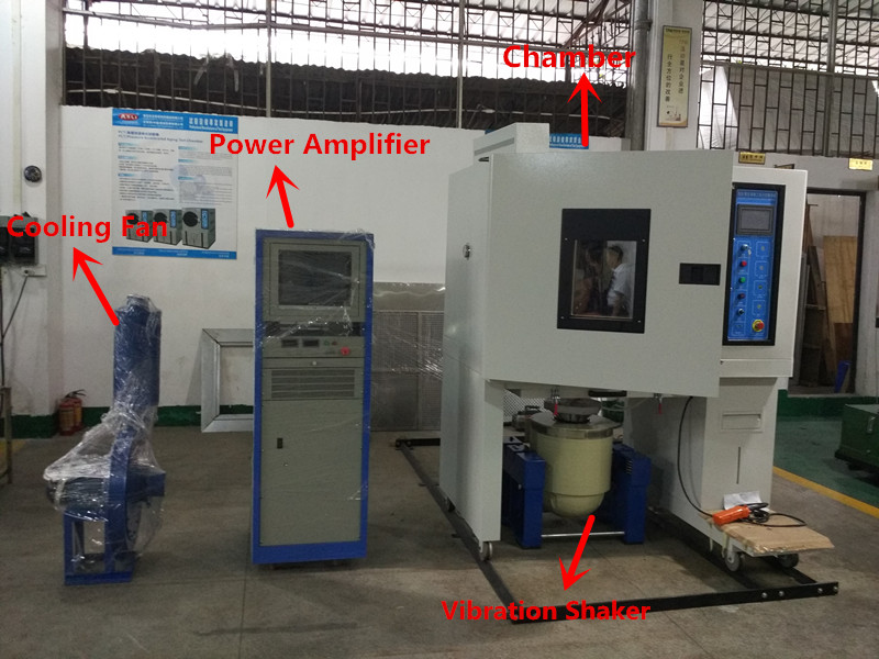 Temperature Humidity Vibration Combined Environmental Test Chamber Climatic Testing System For Battery