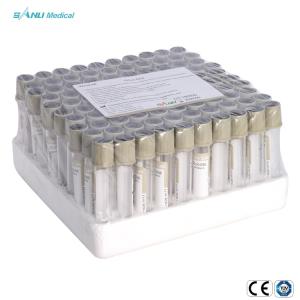 China Gray Vacuum Blood Collection Tube Medical Appliance Glucose Tube wholesale