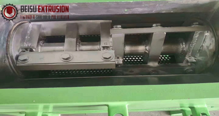 Pipe Crusher With Slice Blade
