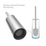 Bathroom Accessories Toilet Brush And Holder Bristle Toilet Brush stainless