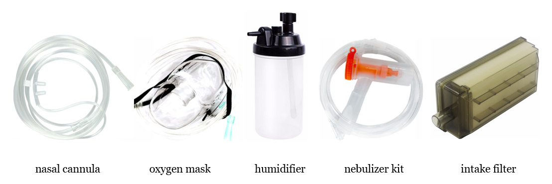 Small Portable Home Oxygen Concentrator Medical Grade 96% High Purity 3L Flow