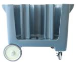 Hotel Restaurant Adjustable Dish Dolly For 11.7cm To 33cm Dishes