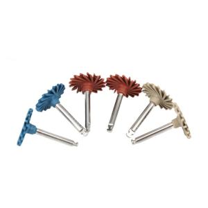 China 6Pcs Dental Rubber Diamond Polisher Impeller CA RA Polishing Composite Kits Discs Wheel wholesale