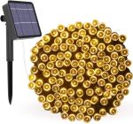 78.7ft 8 Modes Copper Twinkle LED Solar Fairy Lights