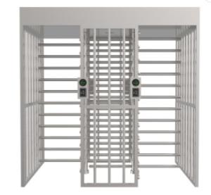 China double Full Height Turnstile Security Gates SUS304 Anti reverse pass wholesale