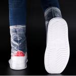 Waterproof Plastic High Heel Boots Rain Shoes Cover For Rain, ankle Boot