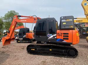 China Used Hitachi ZX120 Second Hand Hitachi Excavator 12ton Hydraulic 3.4 - 5.5km/H wholesale