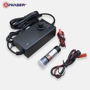 China Powell Lens Machine Vision Laser Inspection 520nm 30mW Focus Adjustable wholesale