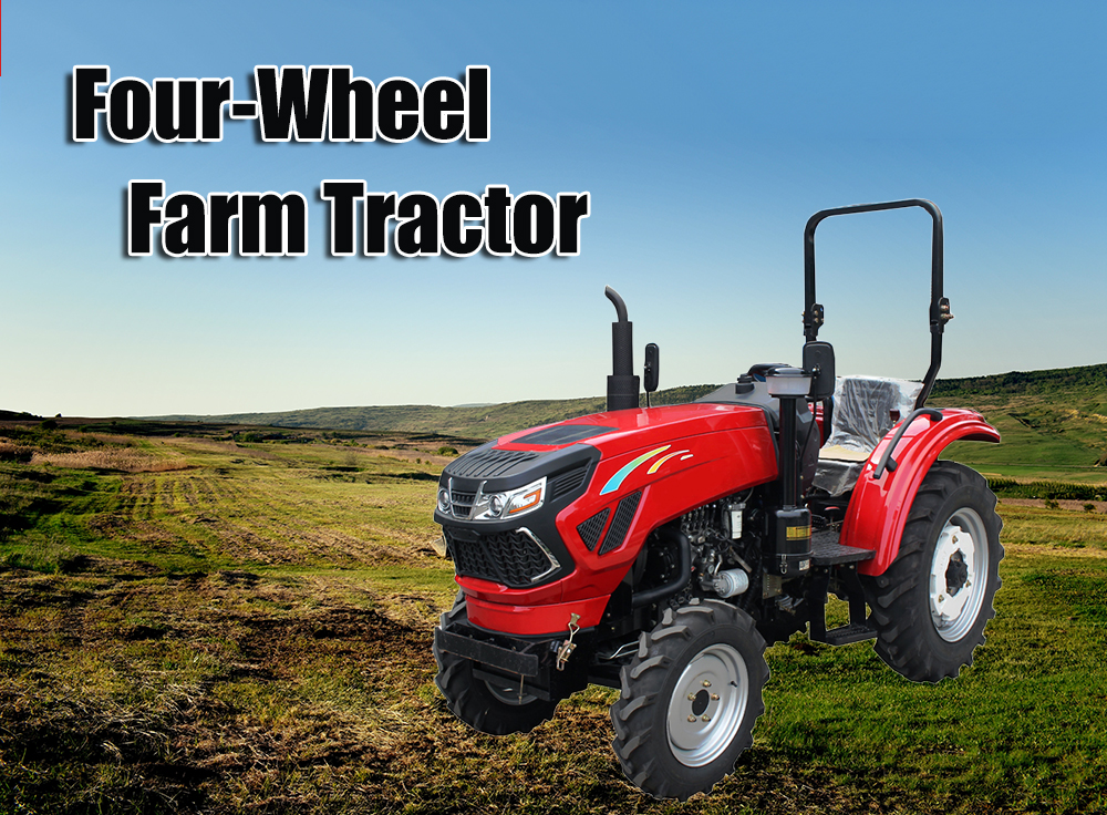 Agriculture Machinery 4x4 Home Tractor 45HP Mini Garden Tractors With Other Engine