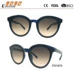 Unisex plastic sunglasses, special retro designer stylish, UV400 lens