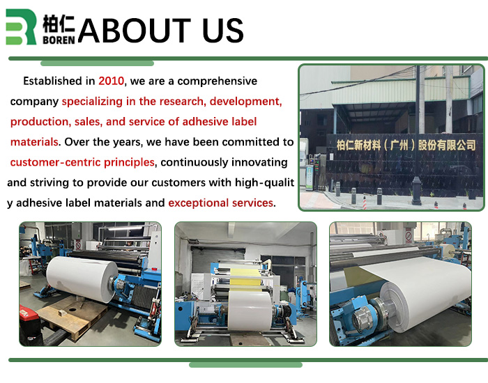 Scratch Resistant BOPP Sticker Material