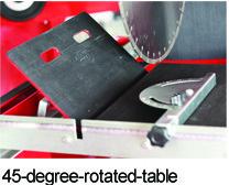 China Adjustable Water Supply Core Cut Concrete Saw With Steel Blade Material wholesale