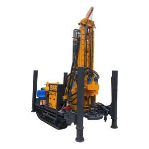 China Small Folded Hydraulic Crawler 180m 200m Water Well Drilling Rigs wholesale