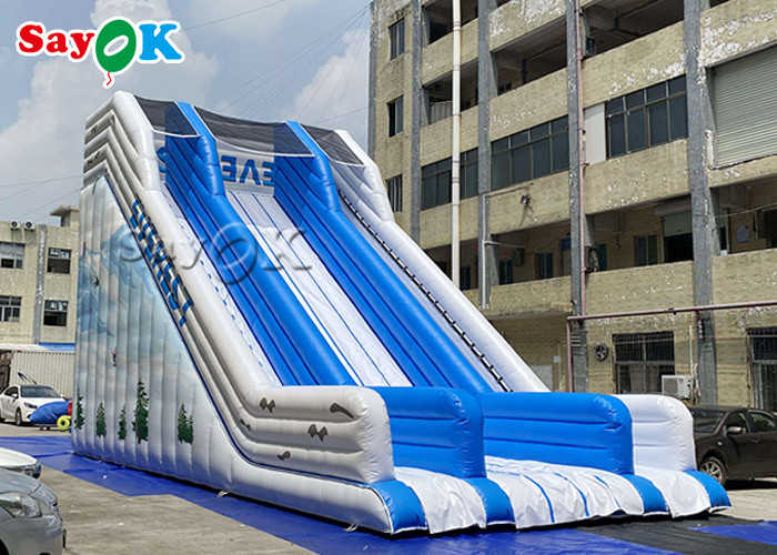 Commercial Winter Inflatable Bouncer Slide For Water Parks