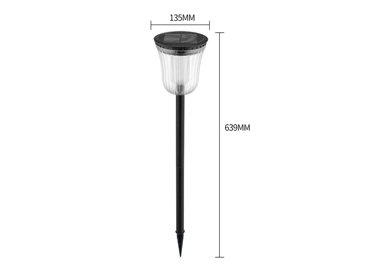 50000 Hour Working Lifetime Solar Powered LED Landscape Light for Garden Decoration