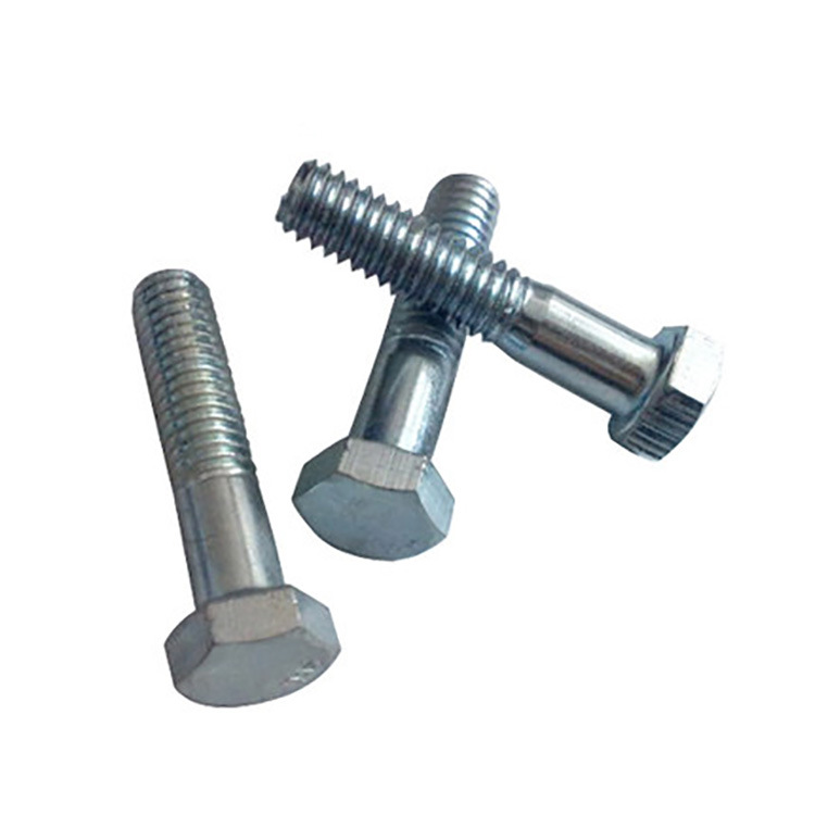DIN 933 Hexagon Head Bolts Carbon Steel Class 4.8 Blue Zinc Full Threaded Hex Bolt