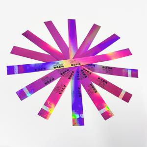 China Laser Glitter Party Wristbands Unisex Plastic Decorative For Events wholesale