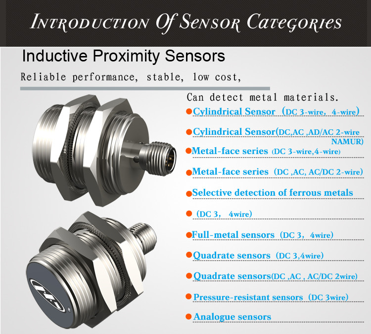 Inductive proximity switches Sensors IZM8-M02NA-Y3U4/C50 thread Male connector M12 4-pin