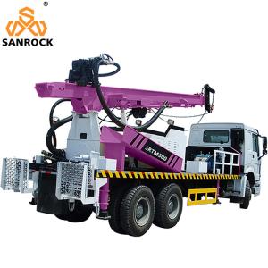 China Truck Mounted Water Well Drilling Rig With Mud Pump Deep Well Drilling Equipment wholesale