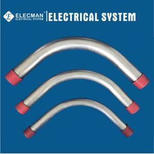 China 90 Degree Electrical IMC Conduit Elbow Galvanized Steel UL1242 Standard wholesale