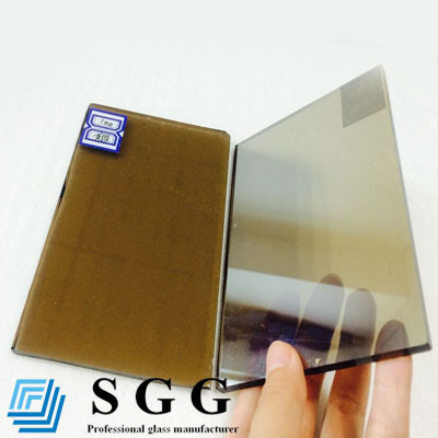Reflective glass (bronze, grey, green, blue)
