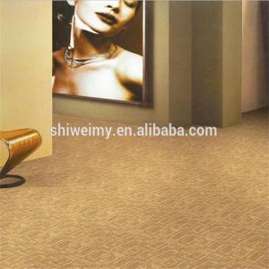 China Modern design 60*60cm brown nylon floor carpet tile wholesale