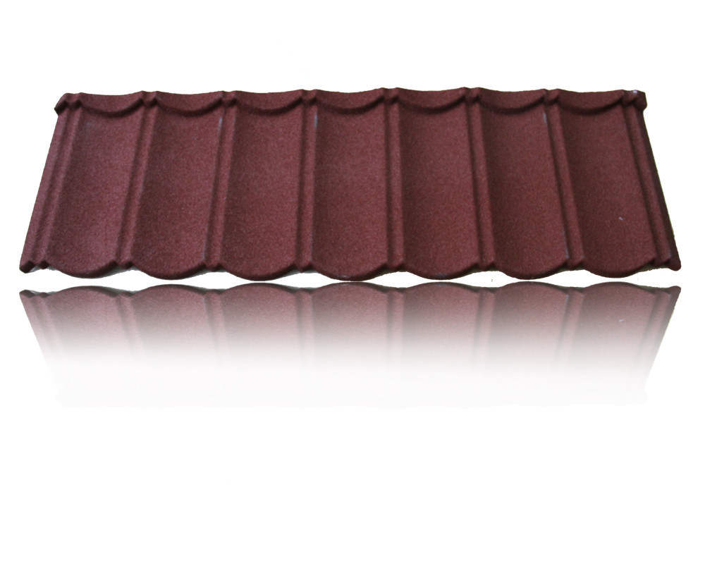 Modern Classical Stone Coated Metal Roof Tile Custom